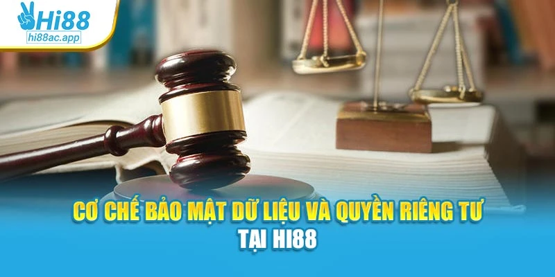 Cơ chế bảo mật dữ liệu và quyền riêng tư tại Hi88